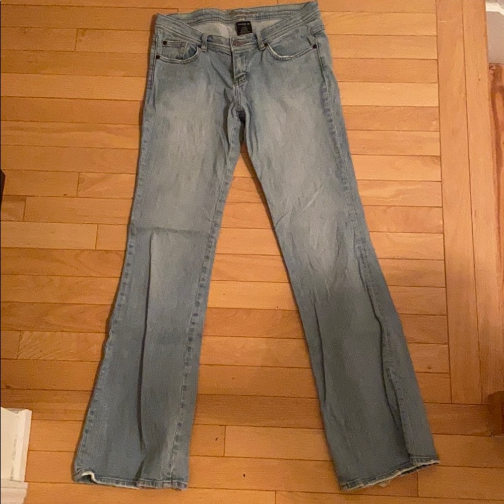 Light blue jeans